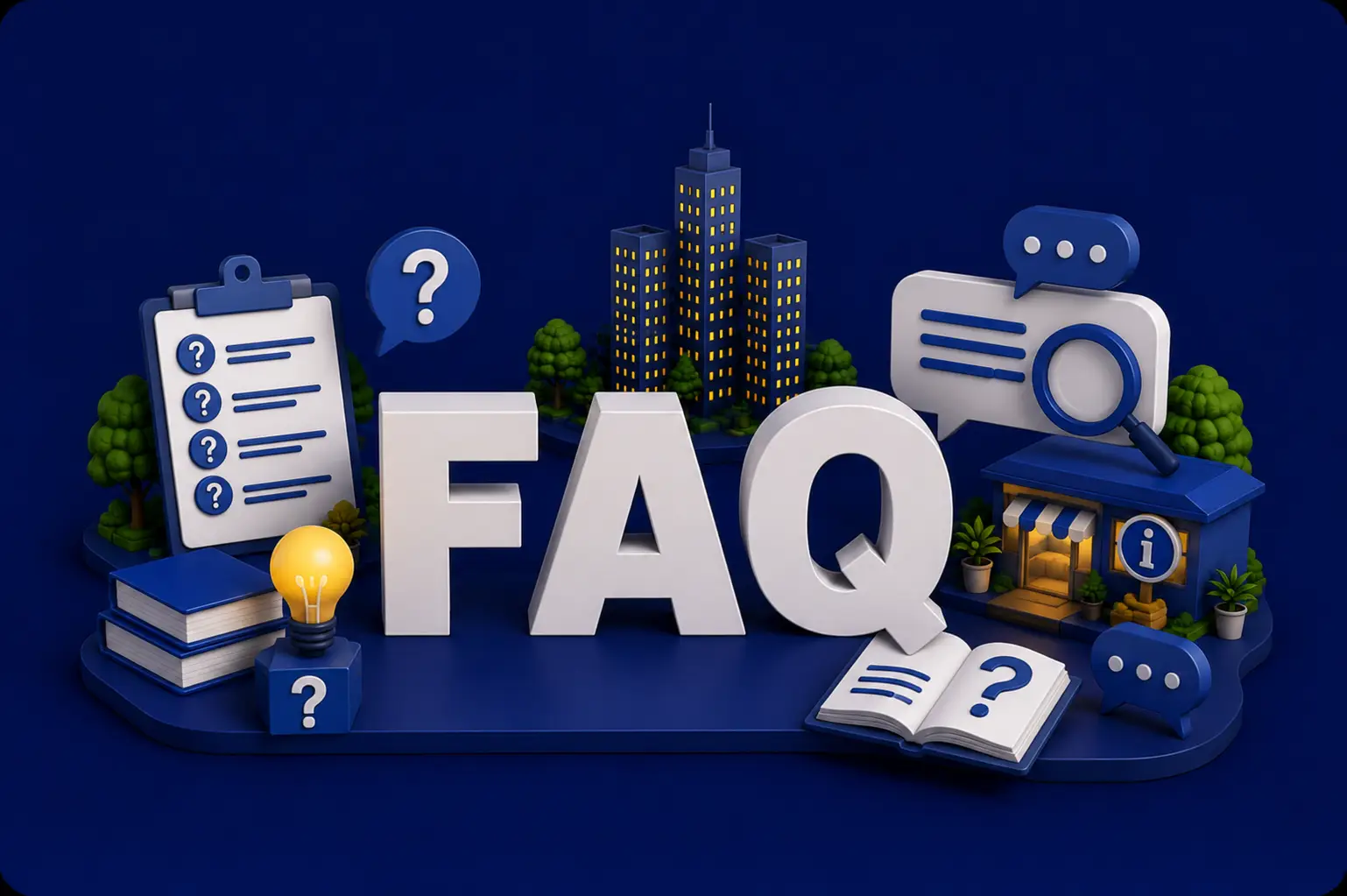 Illustrated SNEL FAQ scene