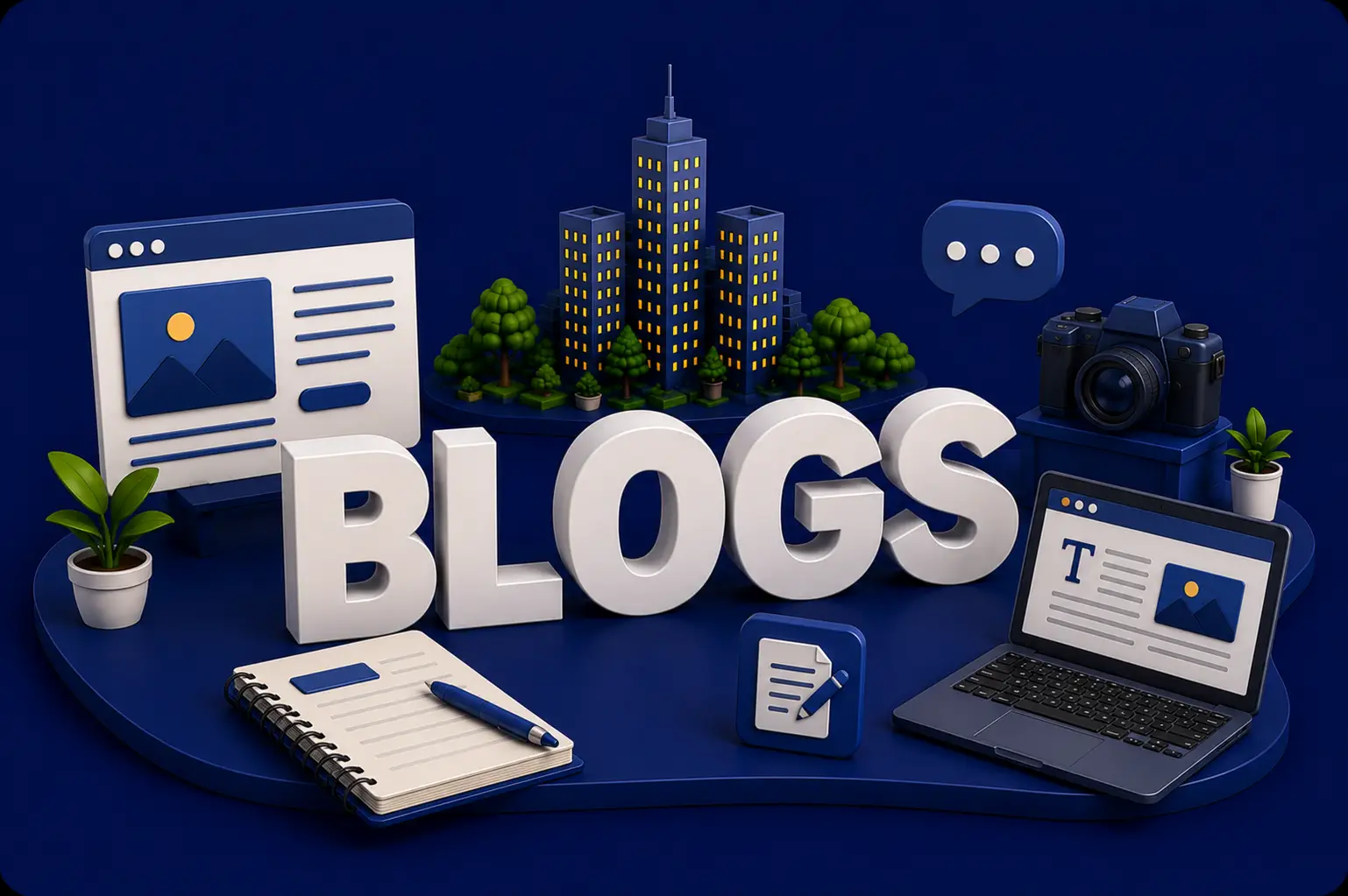Illustrated SNEL blog scene